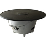 Vindmøllen plancha grillplade (sort, 75 cm)