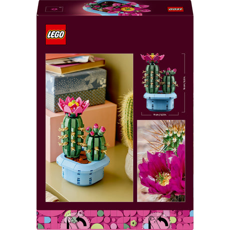 Lego botanicals blomstrende kaktus - plante dekorationssæt - 11509