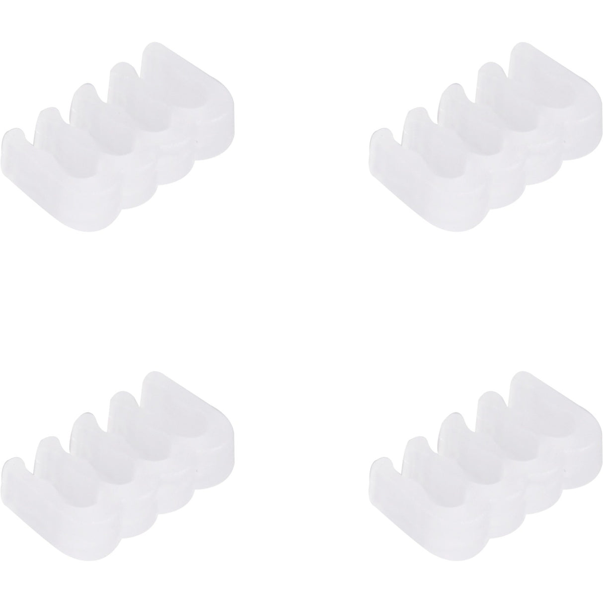 Silverstone sst-pp07e-eps8w-v2, eps 12v 8pin (4+4) forlængerkabel (hvid, 30 centimeter)