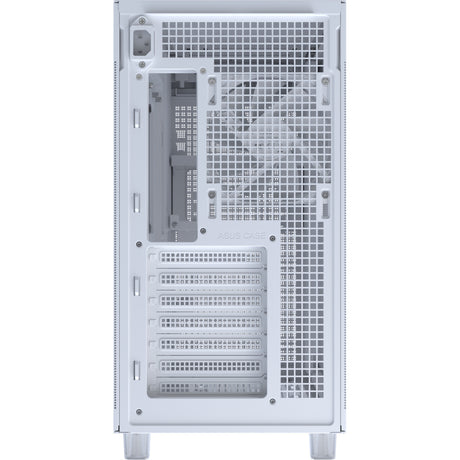 Asus prime ap303 - tempered glass panel midi tower behuizing (wit | 2x usb-a | 1x usb-c | tempered glass)