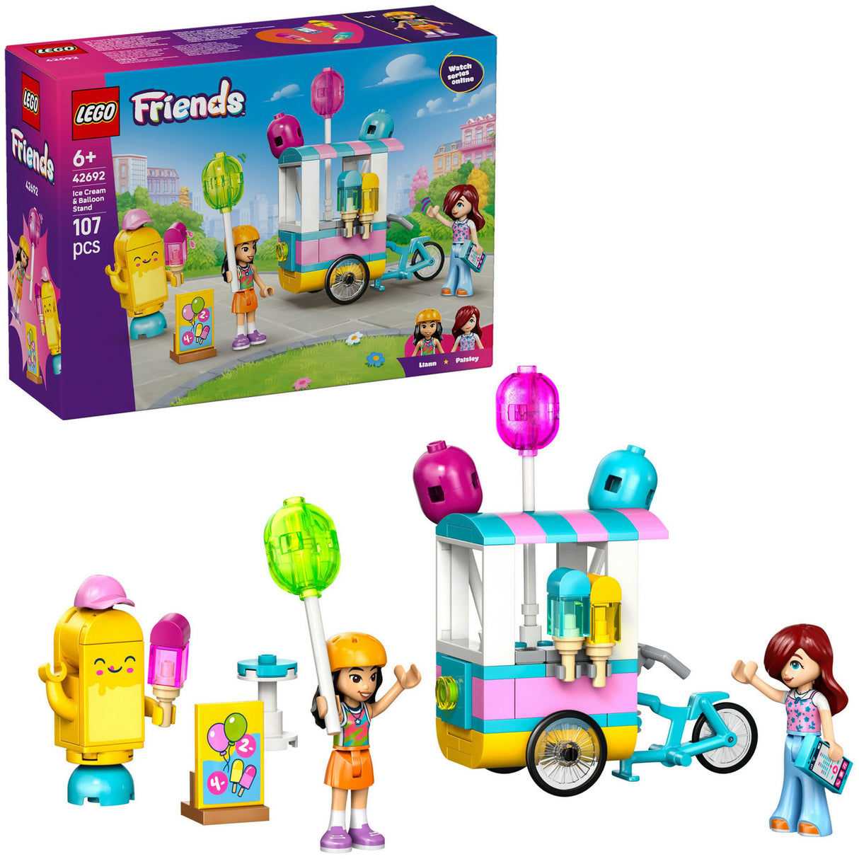 Lego friends 42692 is- og ballonbod