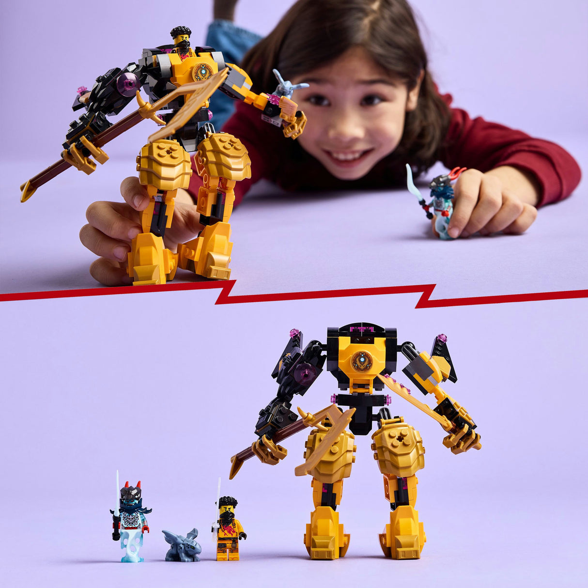 Lego ® Ninjago® Arins Spinjitzu Battle Mech Toy - 71839