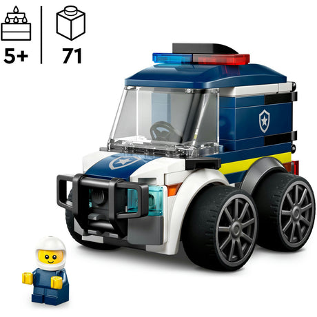 Lego city 60481 køretøjer politibil