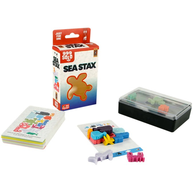 999spil 999 spil sea stax tankespil (hollandsk, 1 spiller, fra 7 år, 44 opgaver)