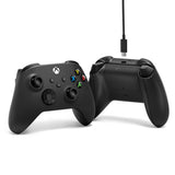 Microsoft Xbox Wireless Controller + USB-C-kabel (sort, inkl. USB-C-kabel | PC, Xbox One, Xbox Series X, Xbox Series S)