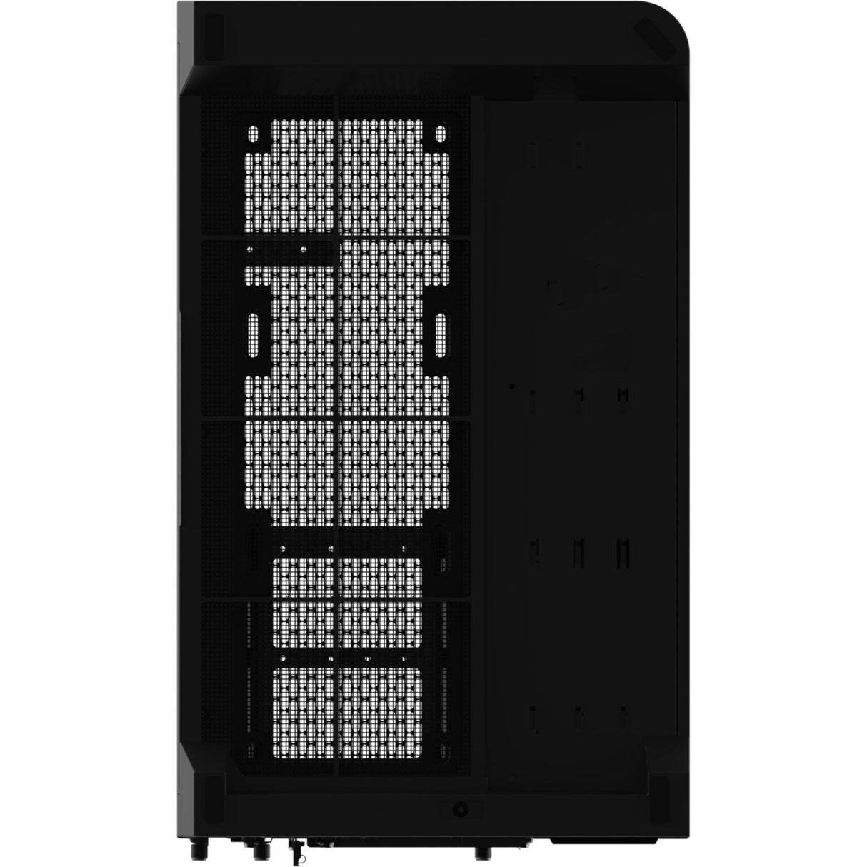 Thermaltake view 390 air midi tårnhus (sort | 2x USB-A | 1x USB-C | hærdet glas)