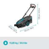 Gardena plæneklipper powermax duo 46 36v p4a solo
