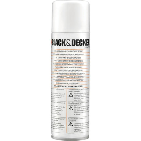 Black+decker vedligeholdelsesolie spray hækkeklippere a6102-xj vedligeholdelsesenhed