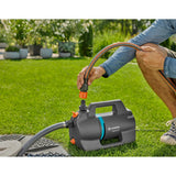 Gardena vandingspumpe 4100 silent (mørkegrå turkis, 550 watt)