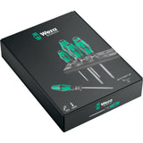 Wera 367 6 Torx HF skruetrækkersæt Kraftform Plus + stativ (sort grøn, 6 stk.)