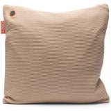 Hyggelig ustrikket 45 x 45 cm trådløs varmepude (lys beige, powerbank 5000 mah)