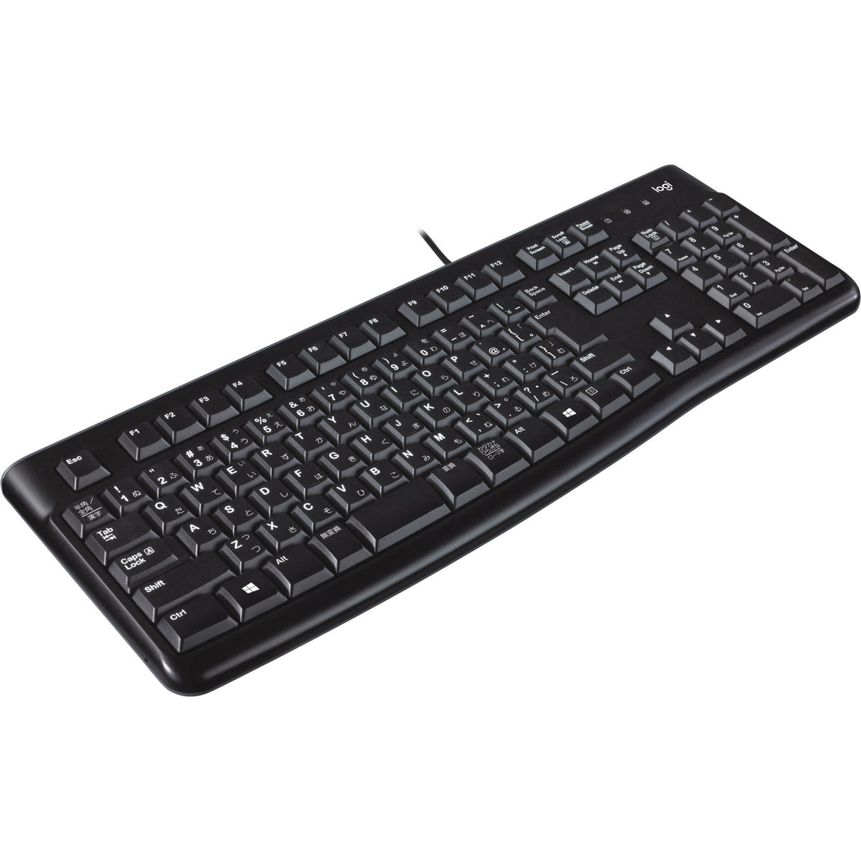 Logitech keyboard k120 til erhvervslivet (sort, eu-layout (qwerty), gummikuppel, 100 %)