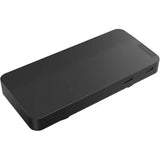 Lenovo USB-C rejsedockingstation til 2 skærme (med adapter) dockingstation (sort)