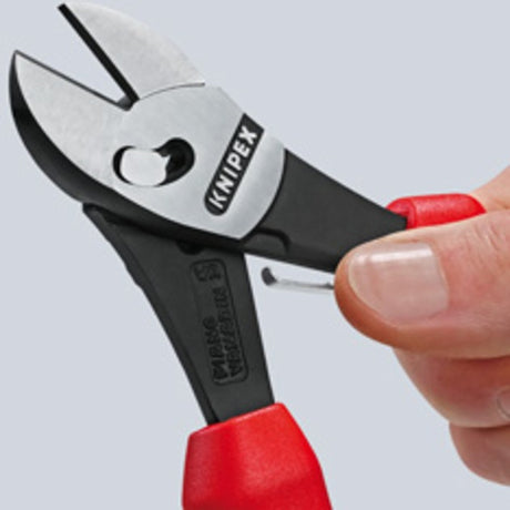 Knipex twinforce sideskæretang 7372180f skæretang (rød blå)