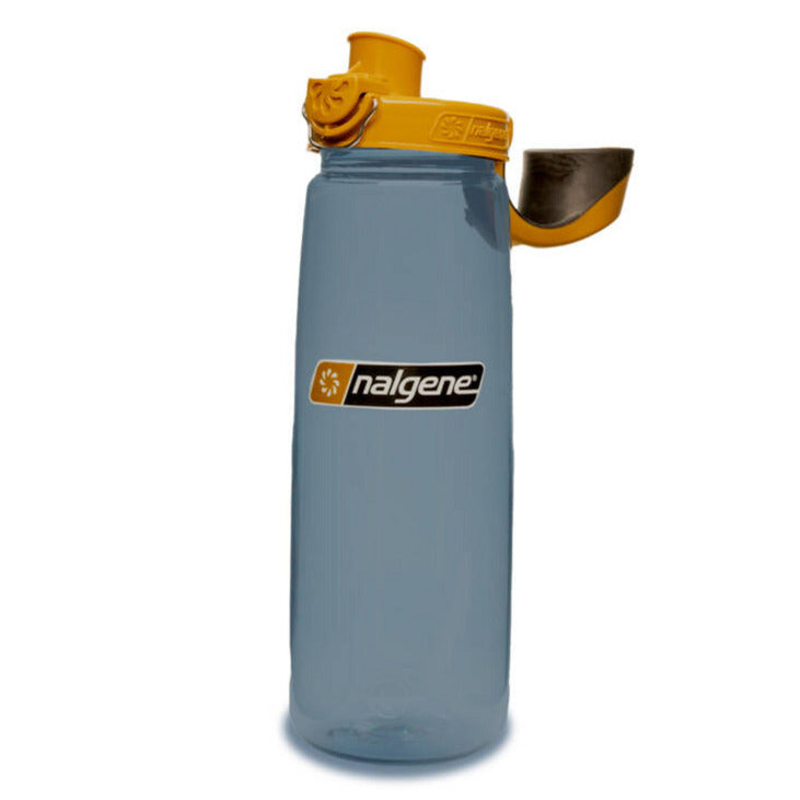 Nalgene on-the-fly lock-top sustain flaske, 700 ml drinkfles (grijs beige)