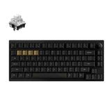 Keychron black myth wukong trådløst mekanisk tastatur standardudgave (sort, us-layout (qwerty), ttc blålig hvid, 75%, rgb-lysdioder, ikke-gennemsigtig pbt, hot swap, usb-c | 2,4 ghz | bluetooth 5.1)