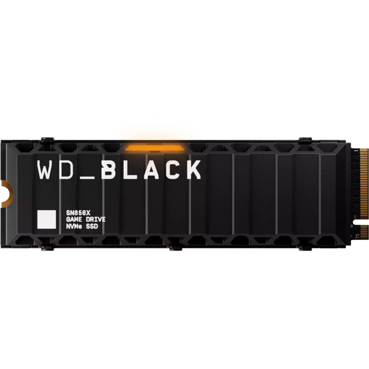 WD Black Sn850x NVMe 8 TB SSD (Sort, PCIe 4.0 x4, NVMe, M.2 2280, Heatsink)