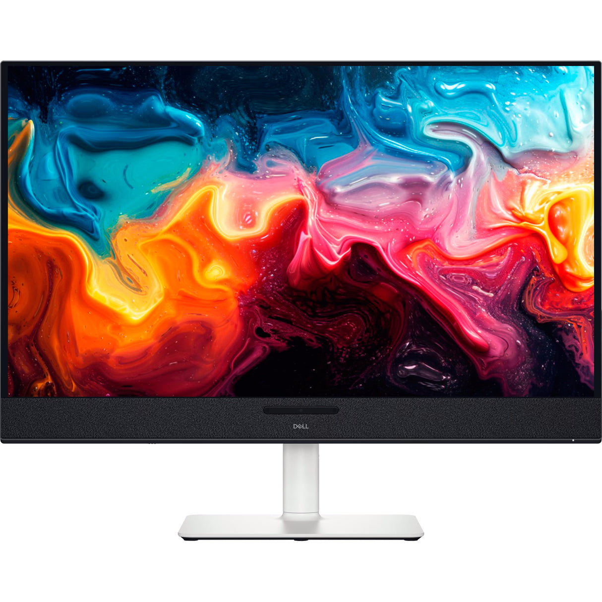 Dell S3225QC 32 4K UHD-skærm (sølv, HDMI, 3x USB-C, 120 Hz)