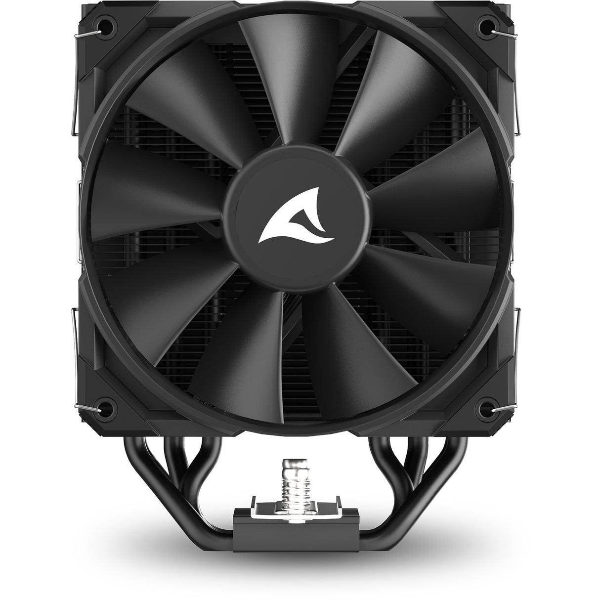 Sharkoon a50 CPU køler (sort, 4-benet PWM blæserstik)