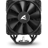 Sharkoon a50 CPU køler (sort, 4-benet PWM blæserstik)