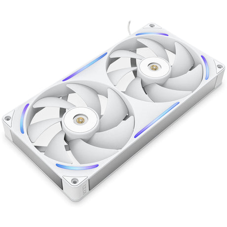 Nzxt performance fan f280x rgb case fans (hvide, 2 stk, 280 x 140 x 30 mm, pwm)
