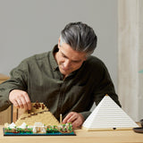 Lego arkitektur - stor pyramide af giza byggelegetøj (21058)