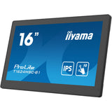 Iiyama prolite t1624msc-b1 15.6 touchscreen-skærm (sort, HDMI, 2x USB-A)