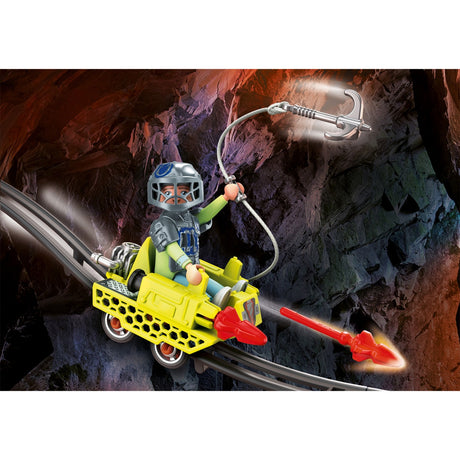 Playmobil dino rise - minecruiser byggelegetøj (70930)