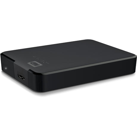 Wd elements bærbar 5 TB ekstern harddisk (sort, bu6y0050bbk-wesn, micro-USB-B 3.2 (5 GBit s))