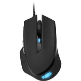 Sharkoon shark force ii gaming mus (sort, 400 - 4200 dpi, flerfarvede LED'er)