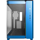 Montech king 95 midi tårnhus (blå | 2x USB-A | 1x USB-C | RGB | hærdet glas)