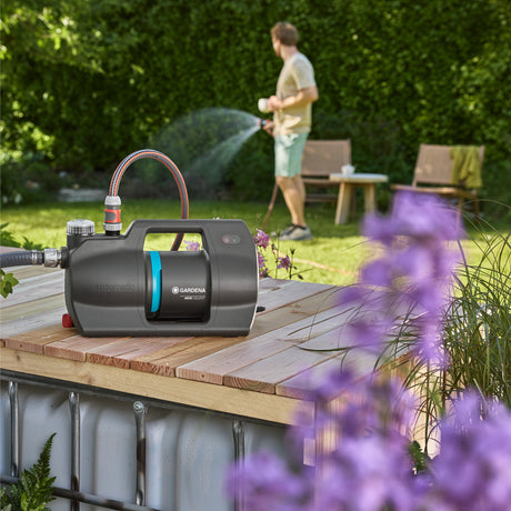 Gardena hydrofoorpomp 4600 silent (grijs, 600 watt)