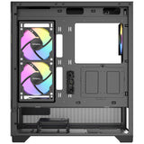 Antec cx700 argb midi tårnhus (sort | 1x USB-A | 1x USB-C | hærdet glas)