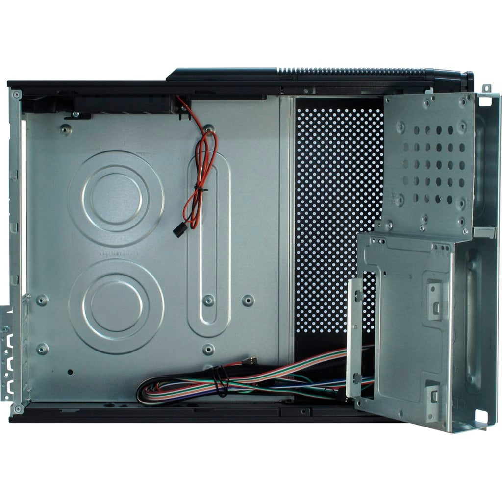 Inter-tech it-607 mini tårnhus (sort | 2x USB-A)