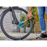 Gardena cleansystem cykelbørste rensesæt vaskebørste (grå turkis, 18865-34)