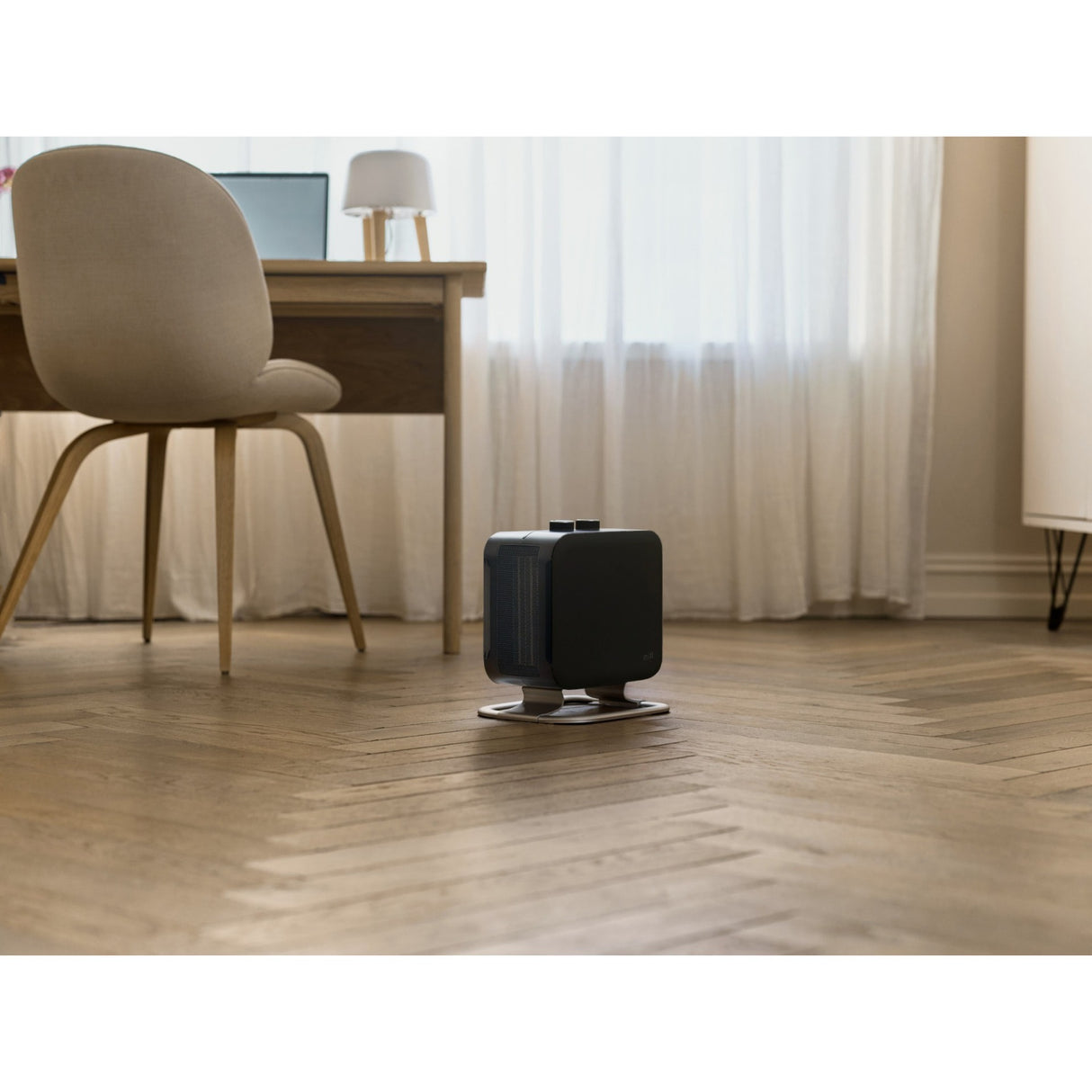 Mill varmeblæser cus1800mecba (sort, 1800w)