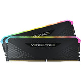 Corsair Vengeance RGB RS 16 GB DDR4-3200 (2x 8 GB) RAM (sort, cmg16gx4m2e3200c16, xmp 2.0)