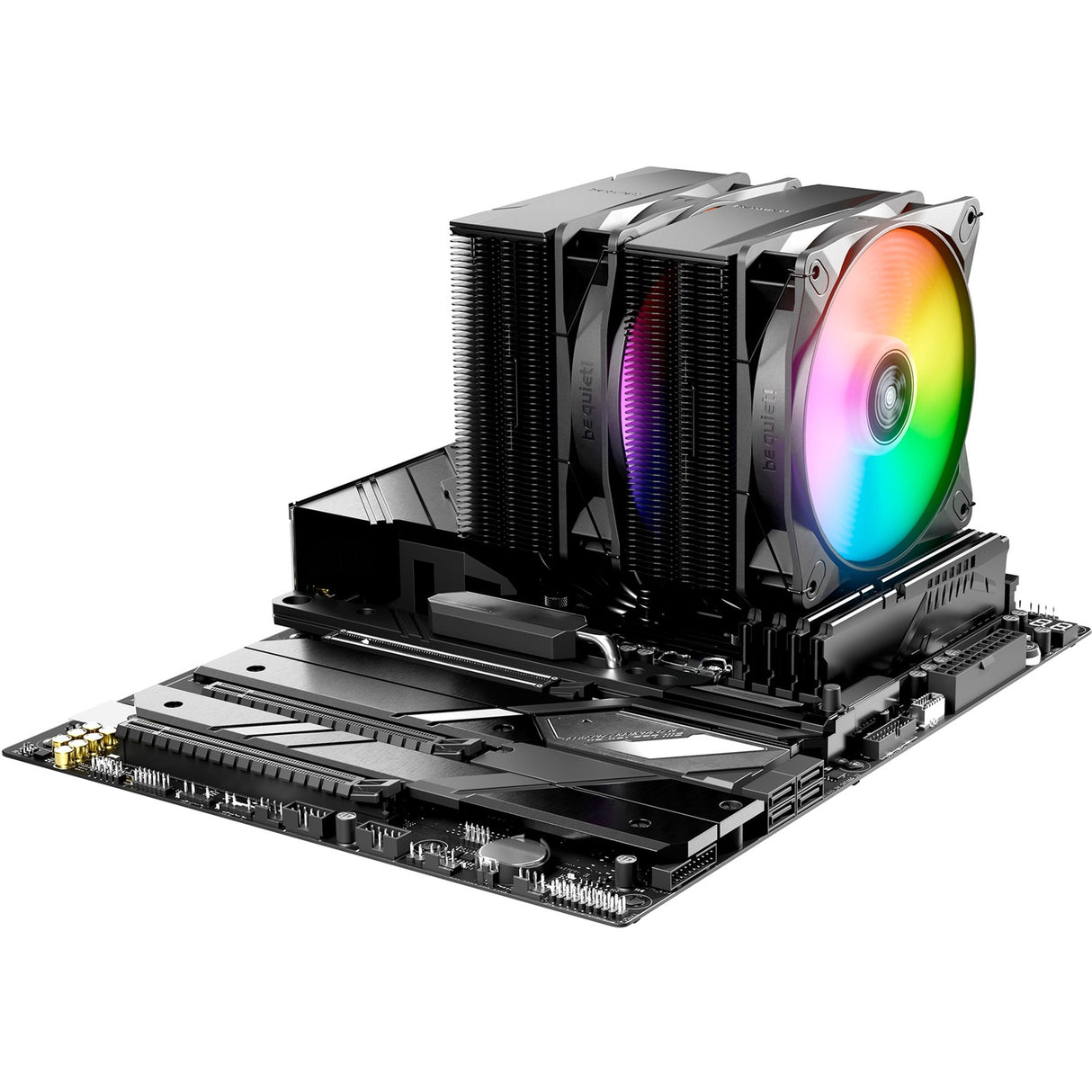Vær stille! Pure Rock Pro 3 LX RGB CPU-køler (sort)