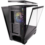 Antec c7 argb midi tårnhus (sort | 2x USB-A | 1x USB-C | hærdet glas)