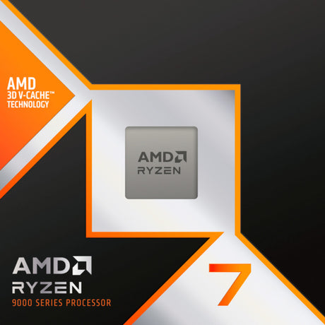 AMD Ryzen 7 9850x3D, 4,7 GHz (5,6 GHz Turbo Boost) socket AM5-processor (ulåst, i æske)