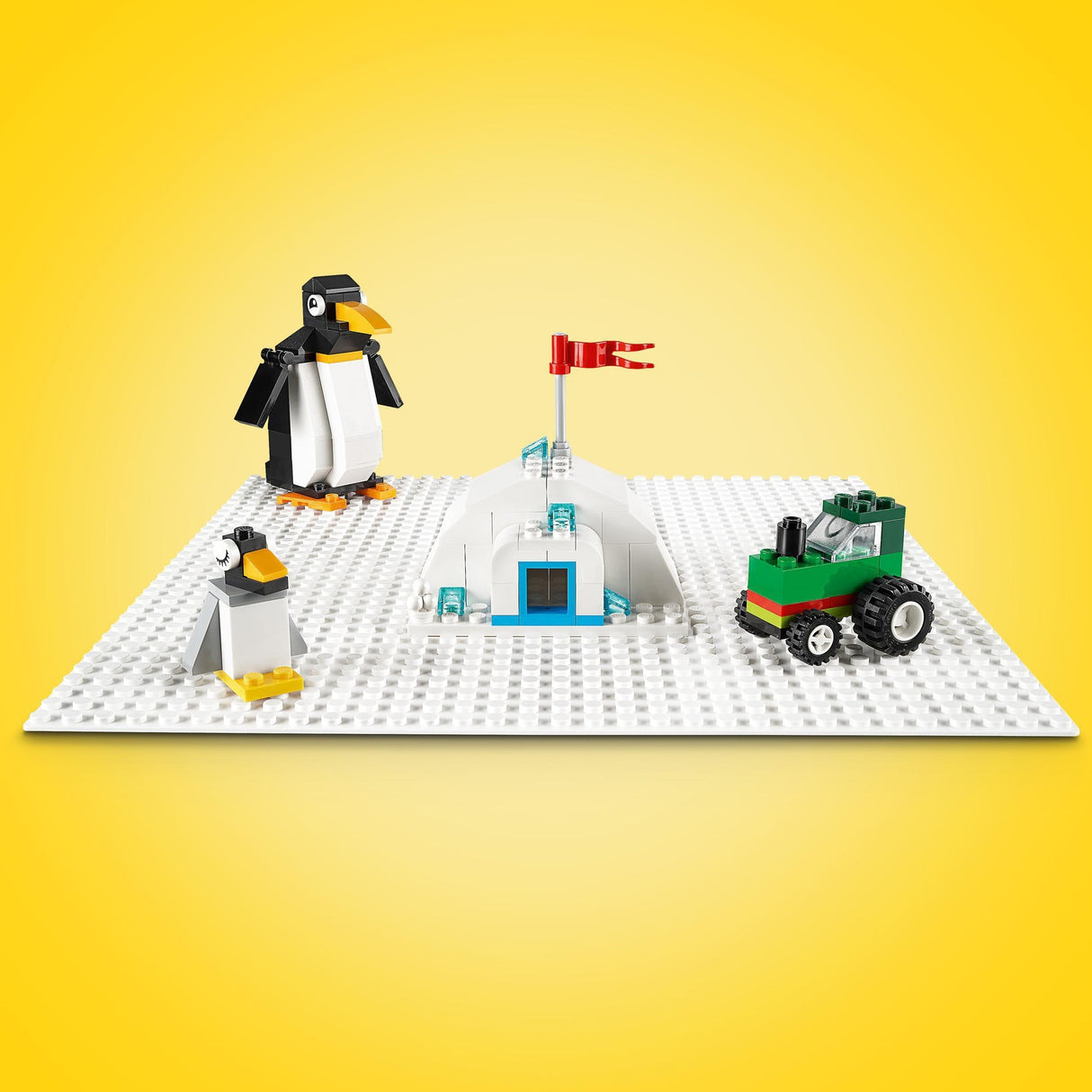 Lego classic 11026 byggeplade hvid