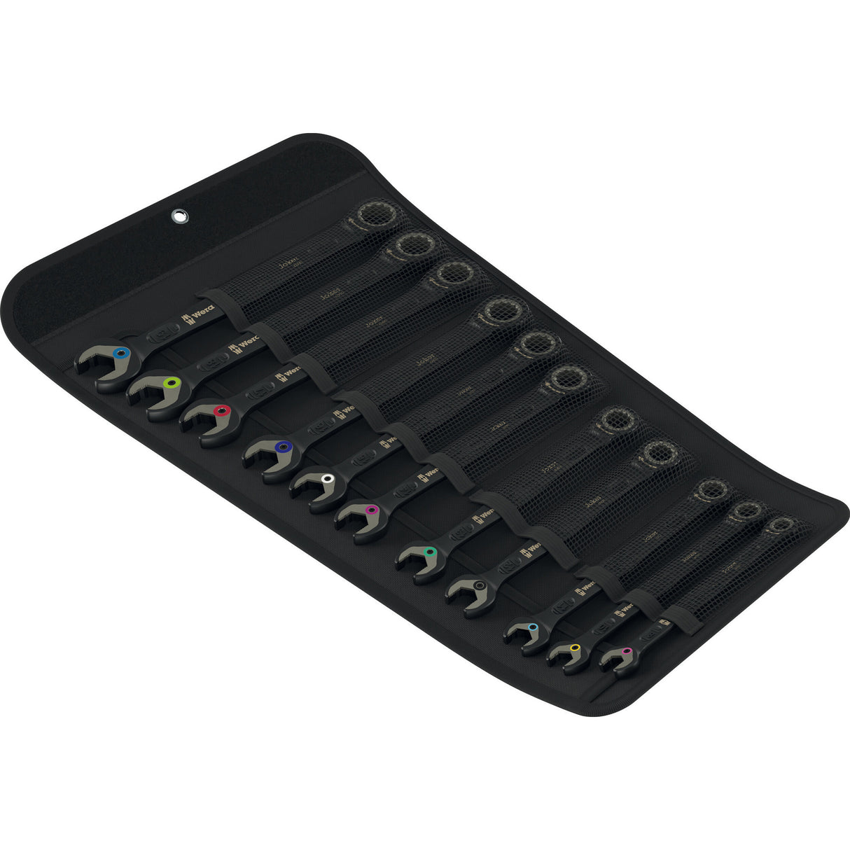 Wera 6000 joker black edition 11 sæt 1 kombination skraldenøglesæt, 11-delt skruenøgle (sort)