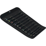 Wera 6000 joker black edition 11 sæt 1 kombination skraldenøglesæt, 11-delt skruenøgle (sort)