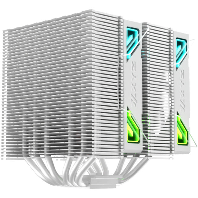 Xyz PC Gear Thermax 6 Duo RGB CPU-køler (hvid, Arbb, Pwm)