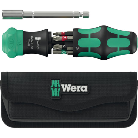 Wera kraftform kompakt 28 ra med taske, 6-delt bit sæt