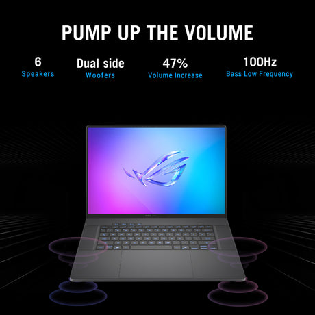 Asus rog zephyrus g16 gu605cp-qr103w 16 gaming laptop (grijs | core ultra 9 285h | rtx 5070 | 32 gb | 2 tb ssd)