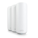 Netgear Orbi 370 WiFi mesh system, dual-band WiFi 7 mesh system, 3 styks mesh router (hvid, 1x Orbi WiFi 7 router (RBE371), 2x Orbi WiFi 7 satellitter (RBE370))