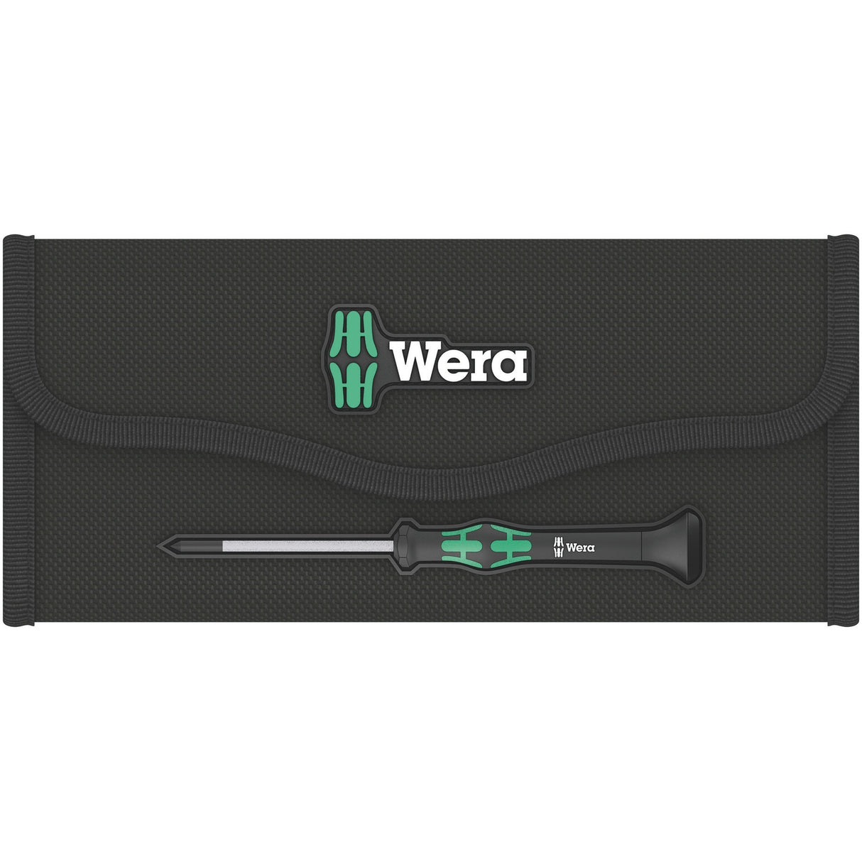 Wera compact micro 21 esd 1 skruetrækker (sort grøn, til elektriske apparater)