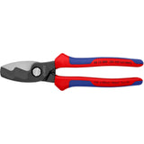Knipex 95 12 200 kabelsaks med dobbelte skærekanter ø 20mm-70mm²