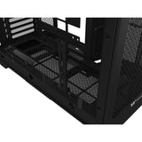 Thermaltake view 390 air midi tårnhus (sort | 2x USB-A | 1x USB-C | hærdet glas)